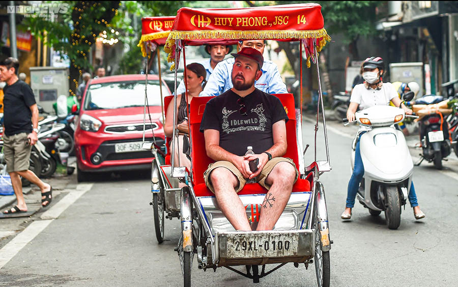 Cyclo in Hanoi